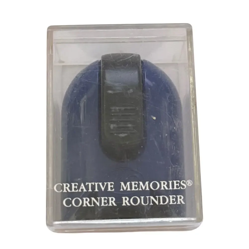 Creative Memories Blue Corner Rounder With Case